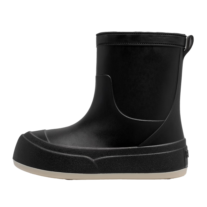 KINGLOVOUN Women's Cute Waterproof Non-slip Rain Boots Outdoor Low-cut Rubber Shoes - 009 Yellow - Size 36