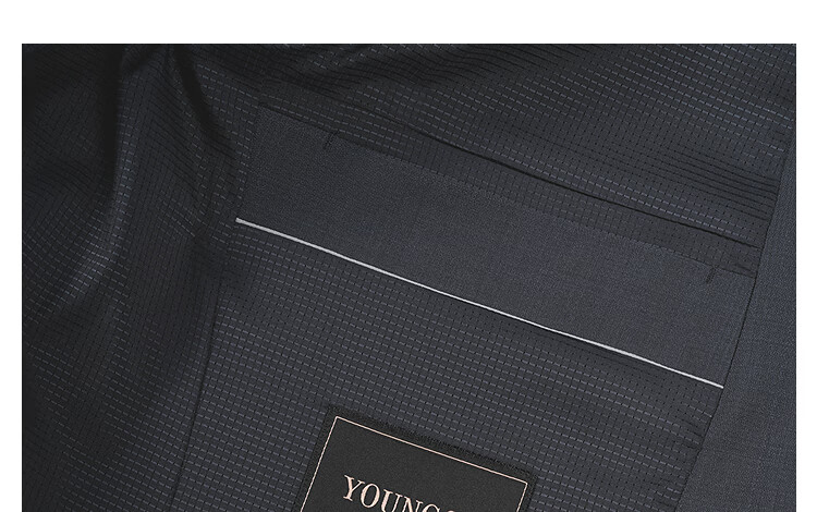 YOUNGOR Men's Spring Summer 2026 Dark Blue Suit Jacket VOTN210239FJY 170/96A 33