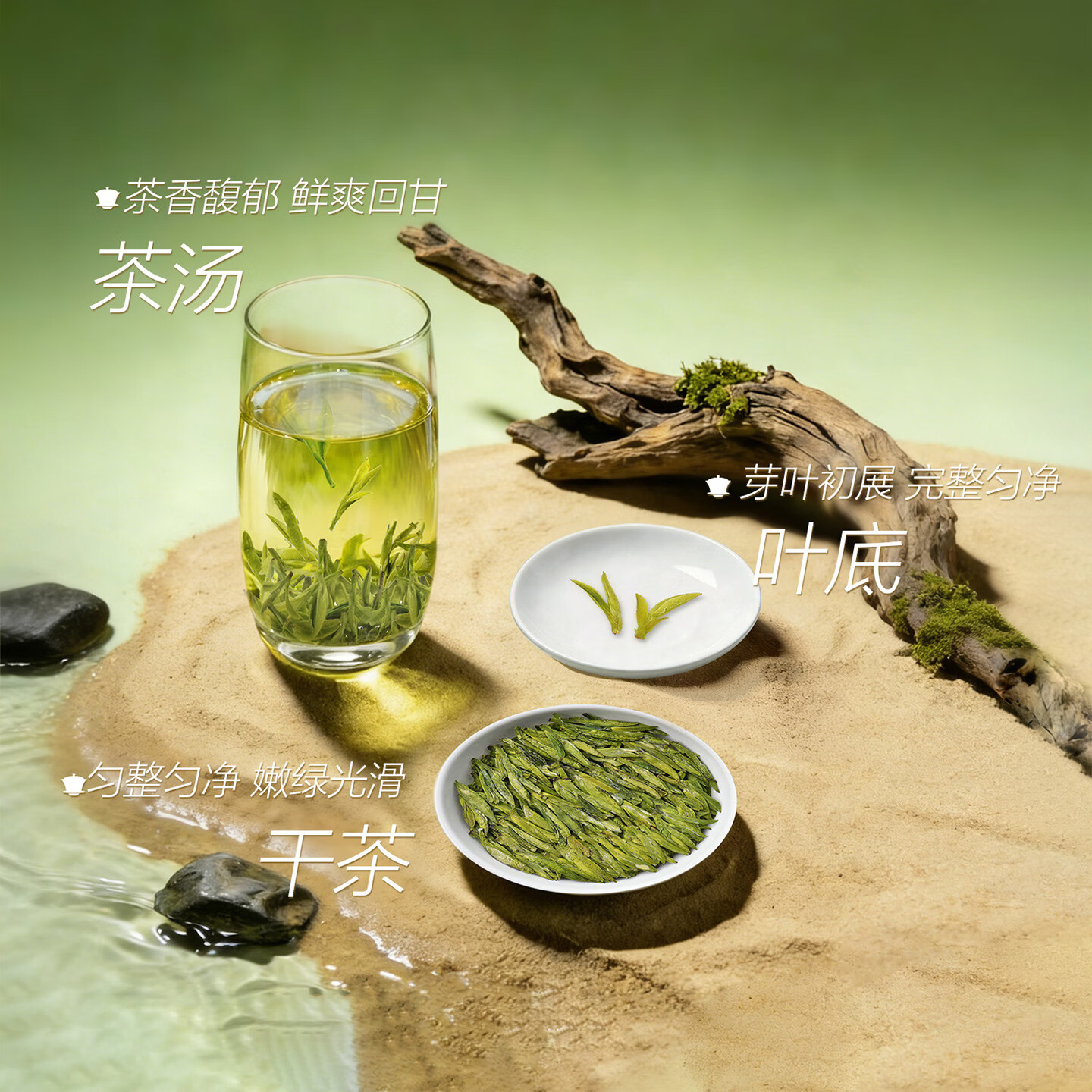 贡牌2026新茶上市 绿茶经典龙井茶特级250g明前纸包装源头直发