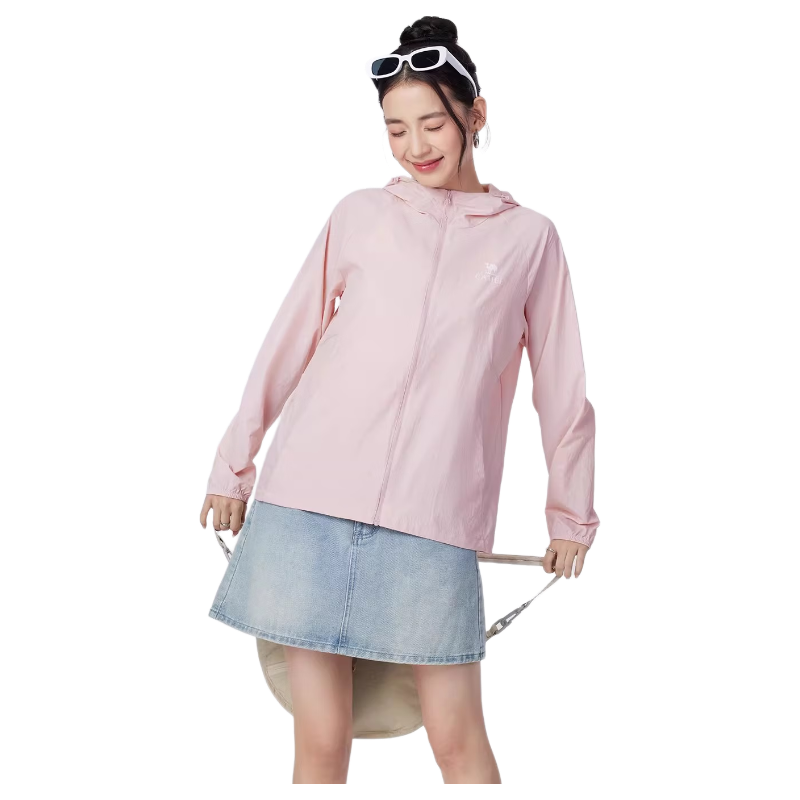 CAMEL Outdoor Original Yarn Sun Protection Jacket 2026 Spring Summer New Women's UPF1000 Cooling Water-Repellent Sports Jacket O015