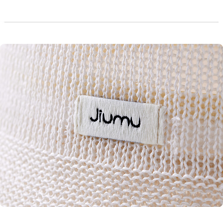 JIUMU Women's Cotton Sun Hat Bucket Hat Summer Outdoor Face Covering Beach Vacation Cap 14