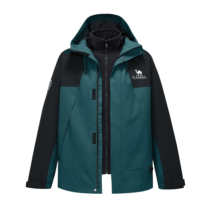 Camel Dragon Outdoor Jacket Women Wang Junkai Same Style Single Layer Mountaineering Jacket M34CAFO730C