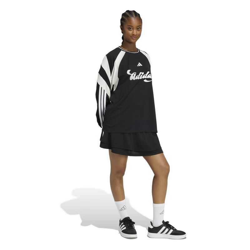 Adidas Sports Style Series Women's W HER LS Long Sleeve T-Shirt JY7638 Black M 3