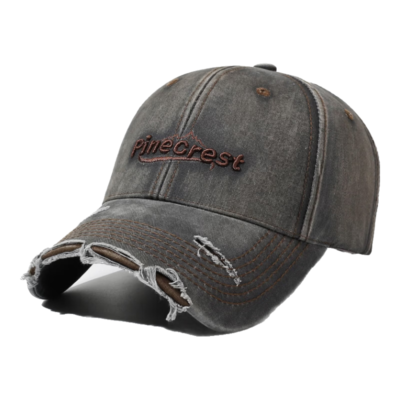 RED DRAGONFLY Women's Ripped Baseball Cap Spring Summer Sun Protection Outdoor Sports Sun Hat Hiking Duckbill Cap