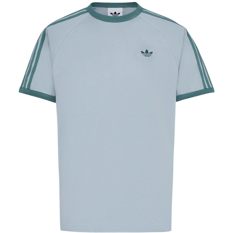 Adidas Originals Men's 3S TEE Short Sleeve T-Shirt KG6322 Light Grey Green L