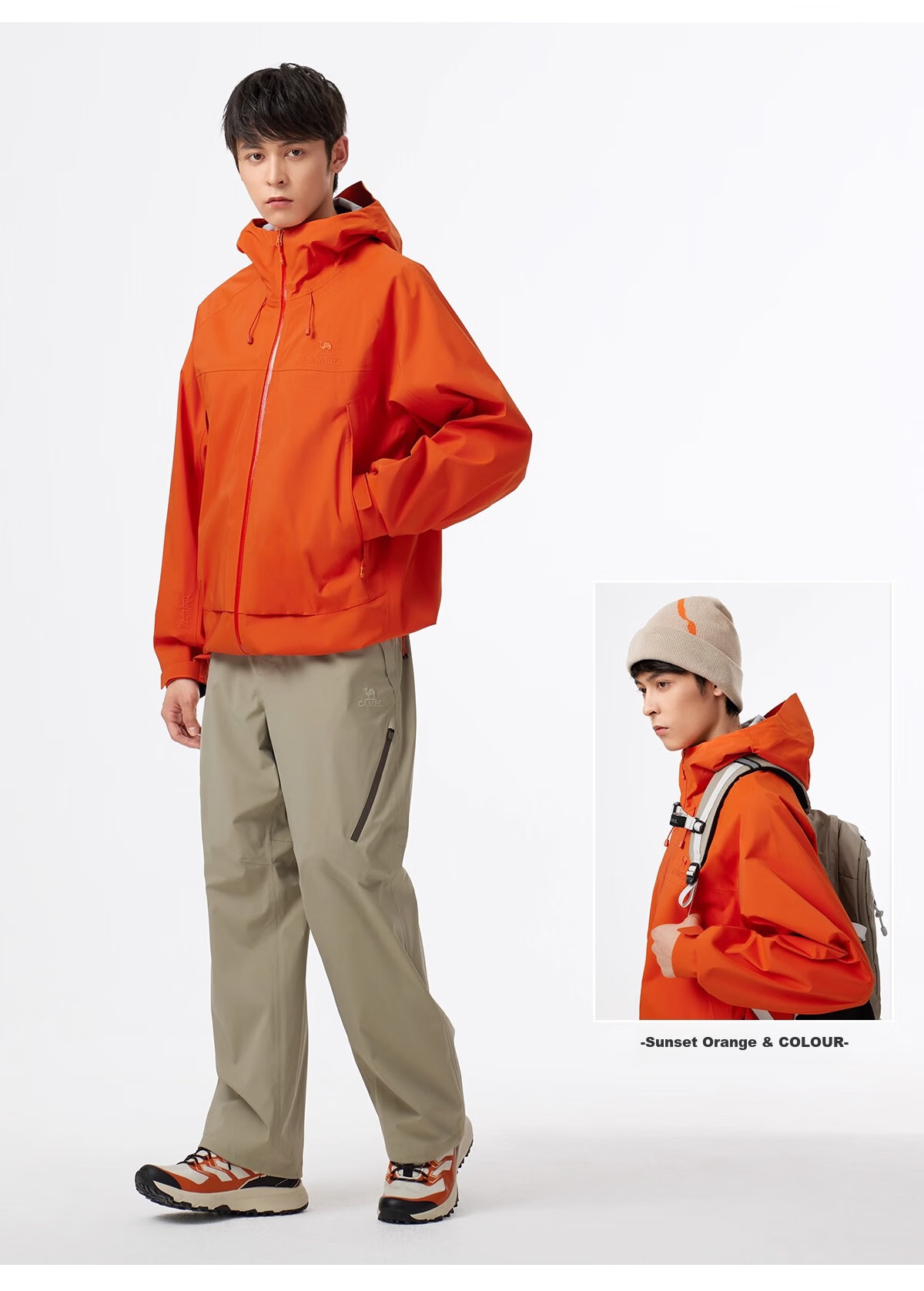 CAMEL (CAMEL) [Toray DX] King Kai Armor ULTRA 3L Hard Shell Single Jacket Series PRO Waterproof Men's B275 Jacket 24