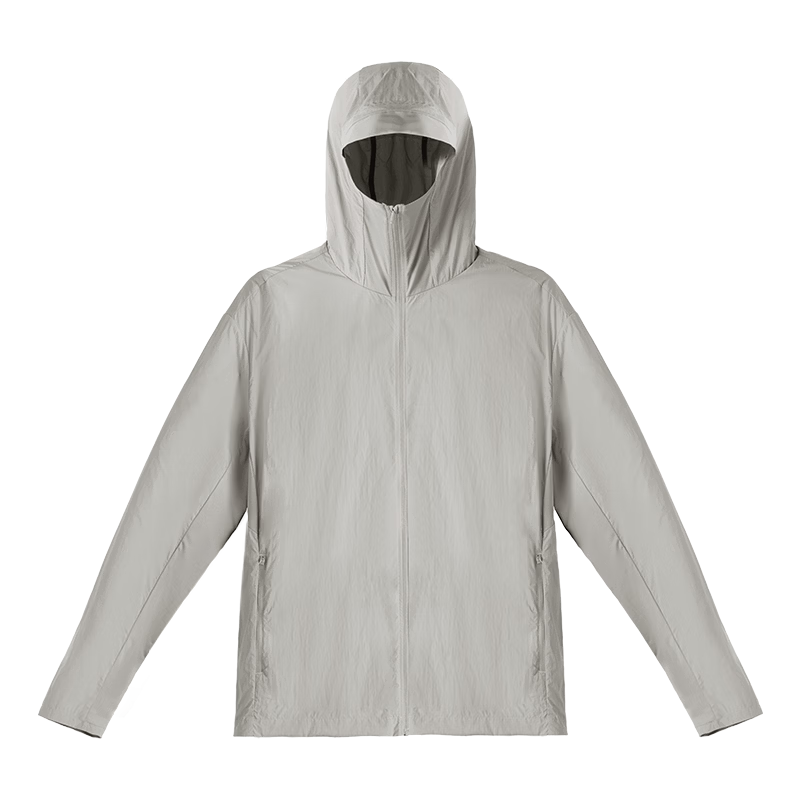 JD Jingzao Lightweight Premium Sunscreen Jacket Men Spring Summer New Ice Silk Sun Protection Outdoor Thin Coat Skin Jacket Sand Color L