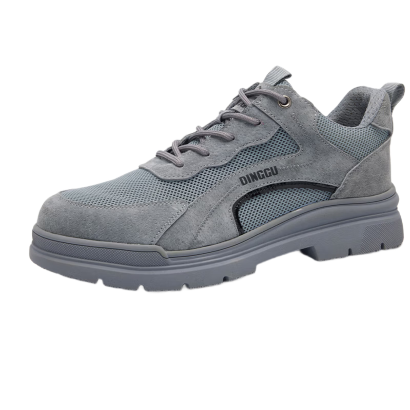 Dinggu Safety Shoes for Men, Anti-Smashing And Puncture-Resistant, Lightweight Work Shoes, Construction Site Steel Toe, Breathable, 1101huiW44