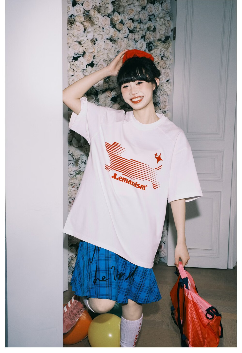 LEMANISM 300g Heavy Phantom Puppy Short Sleeve T-Shirt Men 2026 Summer Couple Half Sleeve Tee Women Black S 8