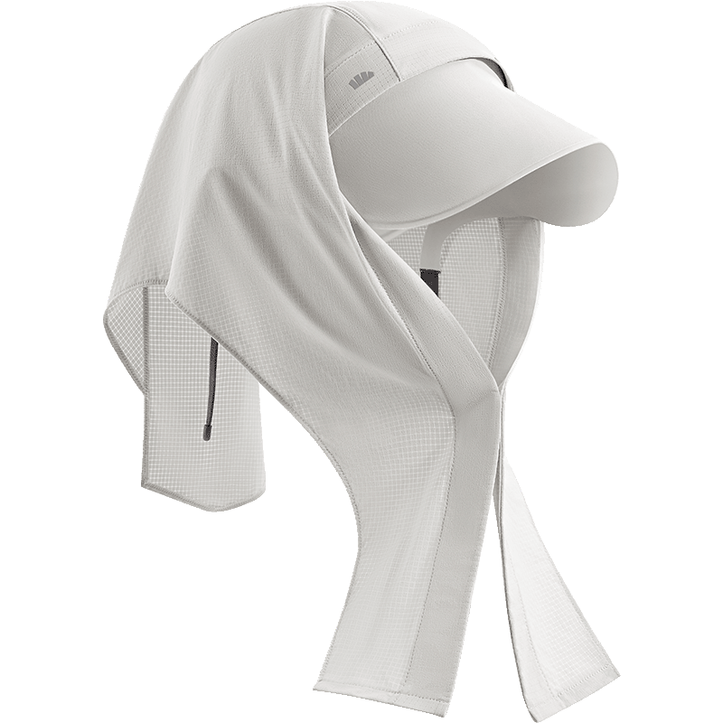 Beneunder Men's Sun Protection Headscarf with Brim, Open-Top Hat, Dual-Wear Sunshade and Heat-Insulating Headscarf