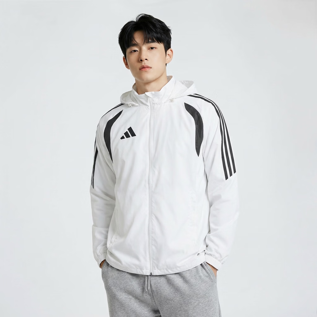 Adidas Men's Soccer Series TIRO26L WB Woven Jacket JY9734 White XL 1