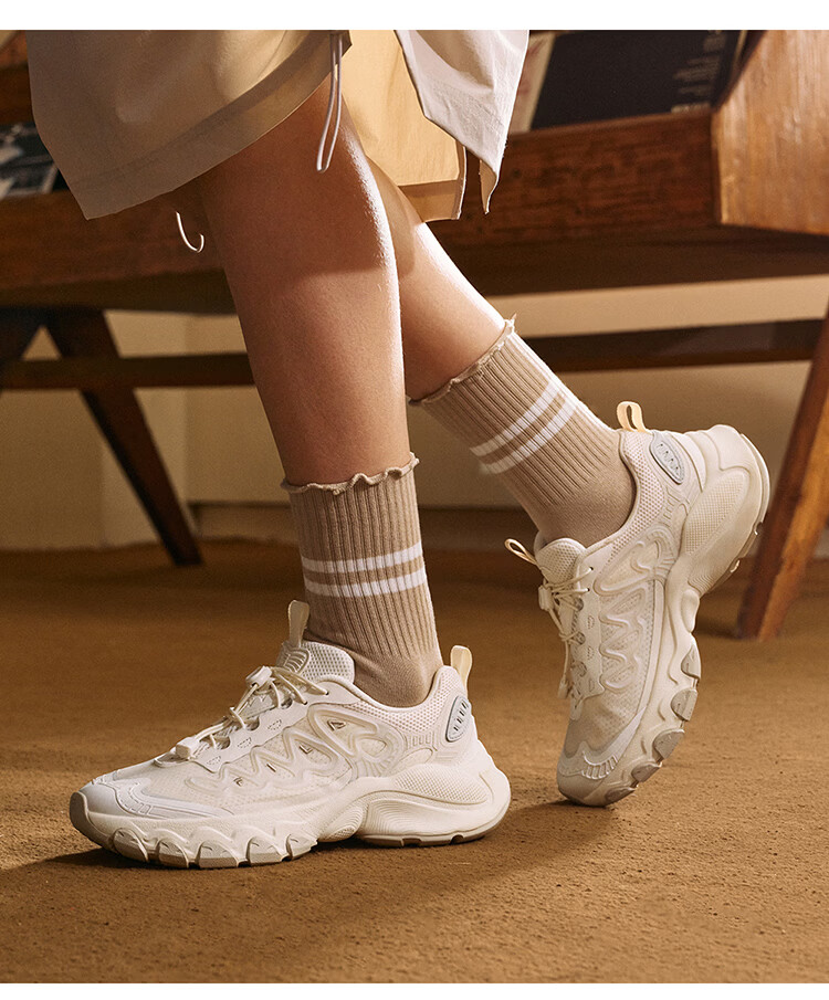 FILA Official Mushroom Sneakers Women's Dad Shoes 2026 Summer New Casual Retro Sports Shoes 16