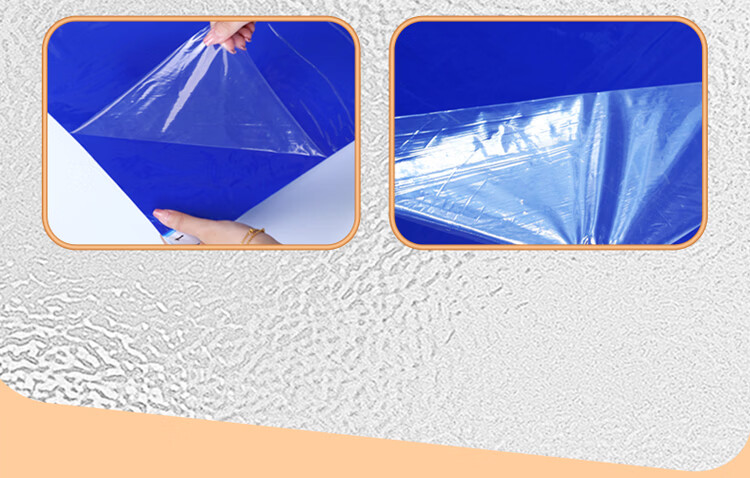Zhugu Adhesive Dust Mat Tearable Sticky Floor Dust Mat for Laboratory Cleanroom Dust Removal Purification Strong Adhesive Dust Mat 45*90cm 30 Sheets 14