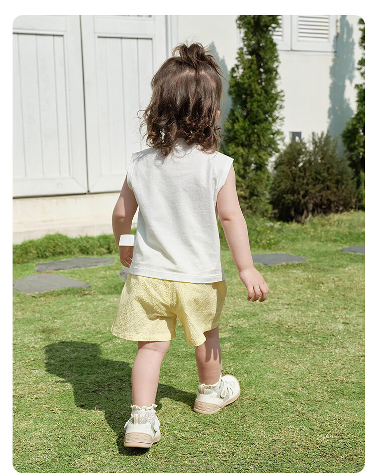 Balabala Baby Sleeveless T-Shirt Vest Girls Boys Infant Clothing 2026 New Summer Cotton Soft Top 21