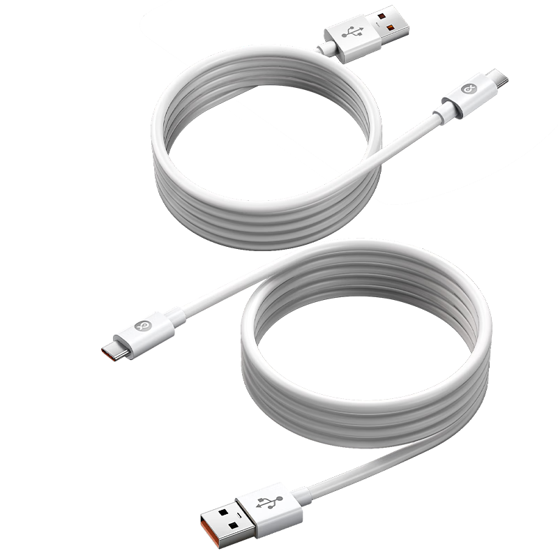 BIAZE 2-Pack TypeC Charging Cable, 6A Data Cable, Compatible with Huawei Honor 100W/88W/66W Super Fast Charging, USB-C Car Charger for Vivo Xiaomi OPPO Phones And Tablets, 1.2 Meters