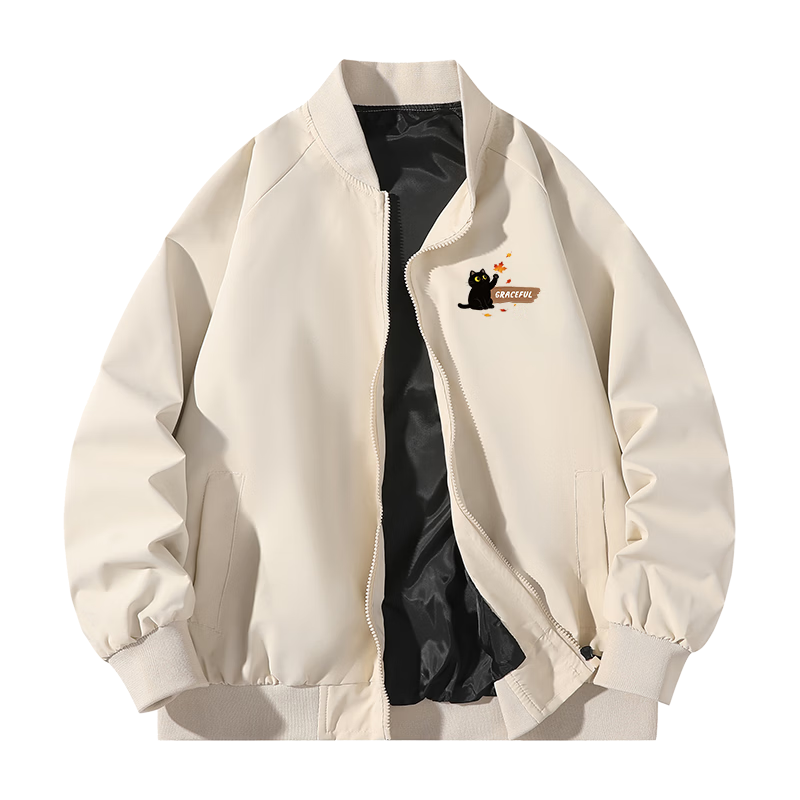 Baleno Men's Jacket 2026 Spring Autumn New Trendy American Simple Workwear Retro Loose Baseball Collar Coat