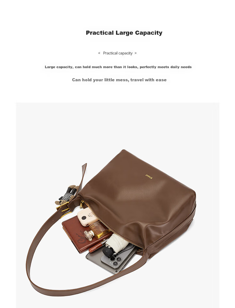 St&Sat 2026 Large Capacity Tote Bag Crossbody Shoulder Bag Commuter Women's Bag 38 Women's Day Gift for Wife and Mom 7
