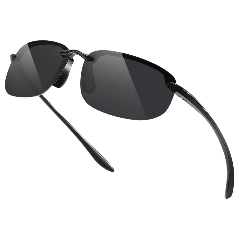CAPONI Photochromic Running Sports Cycling Glasses Marathon Outdoor Mountaineering Windproof Protective Sunglasses for Men and Women Anti-Glare