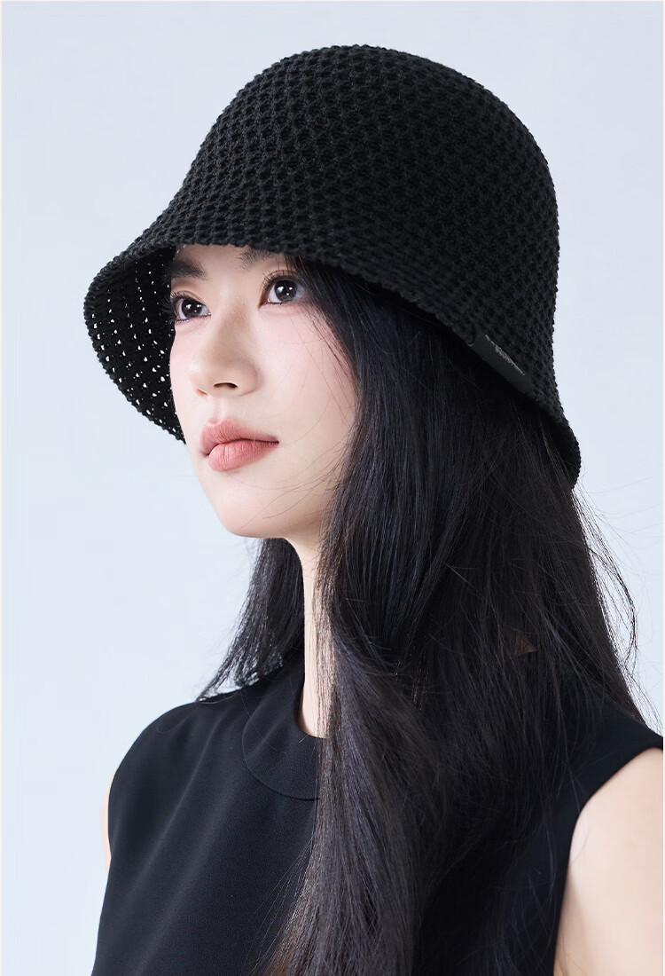 JIUMU Linen Women's Sun Hat Sunshade Fisherman Hat Cotton Cool Hat Summer Outdoor Face Cover Beach Vacation Hat for Women 13