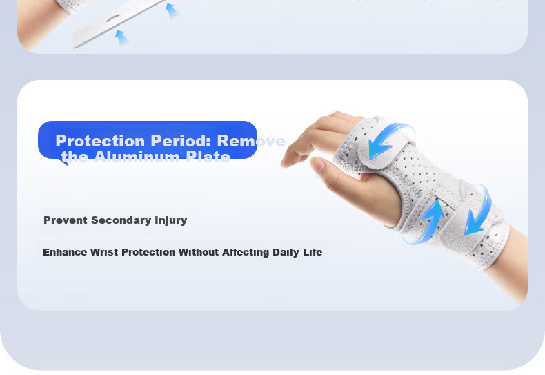 LI-NING Tendon Sheath Wrist Support Brace for Men and Women, Wrist Sprain and Strain Pain Joint Protector, Stabilizer Rehabilitation Gray 15