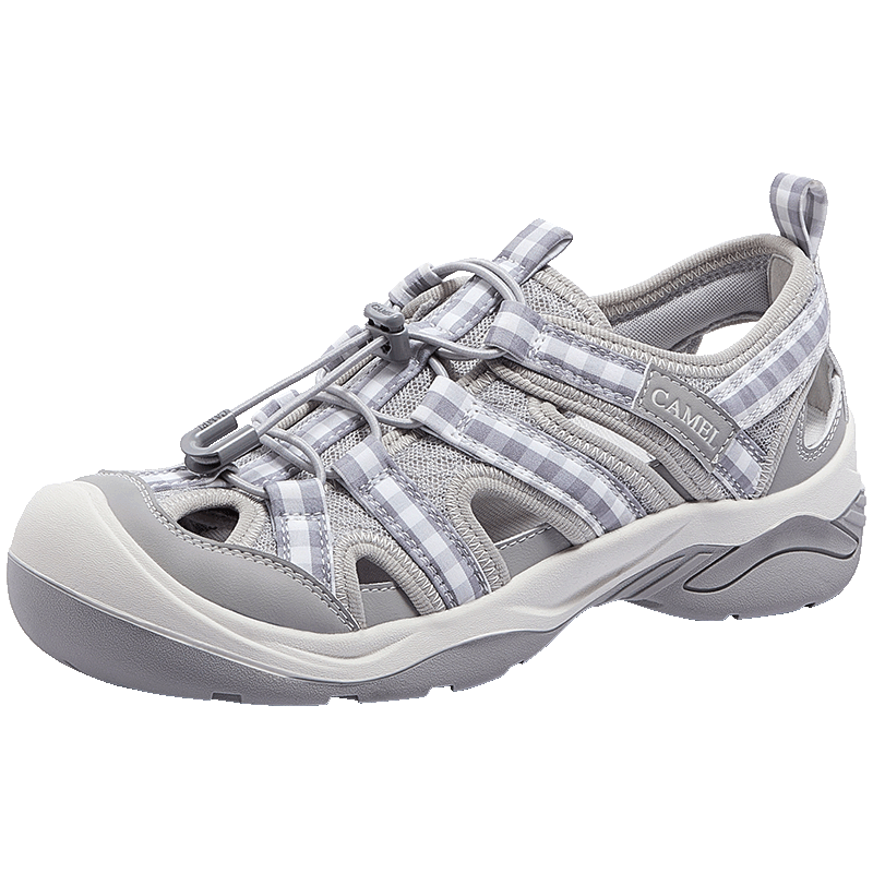 CAMEL Cute Cool Hollow Outdoor Water Land Wearable Sandals L26M255028 Gray Size 37