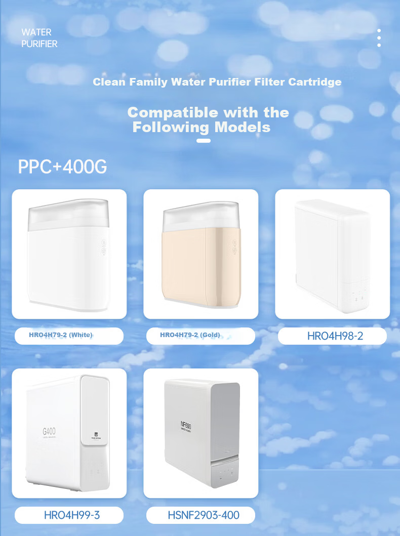 Clean Family Compatible Haier Water Purifier Filter Cartridge HRO4H79-2/4H98-2/4H99-3/4H79-2U1/HSNF2903-400 RO Reverse Osmosis Membrane Haier Water Purifier Filter Cartridge 2