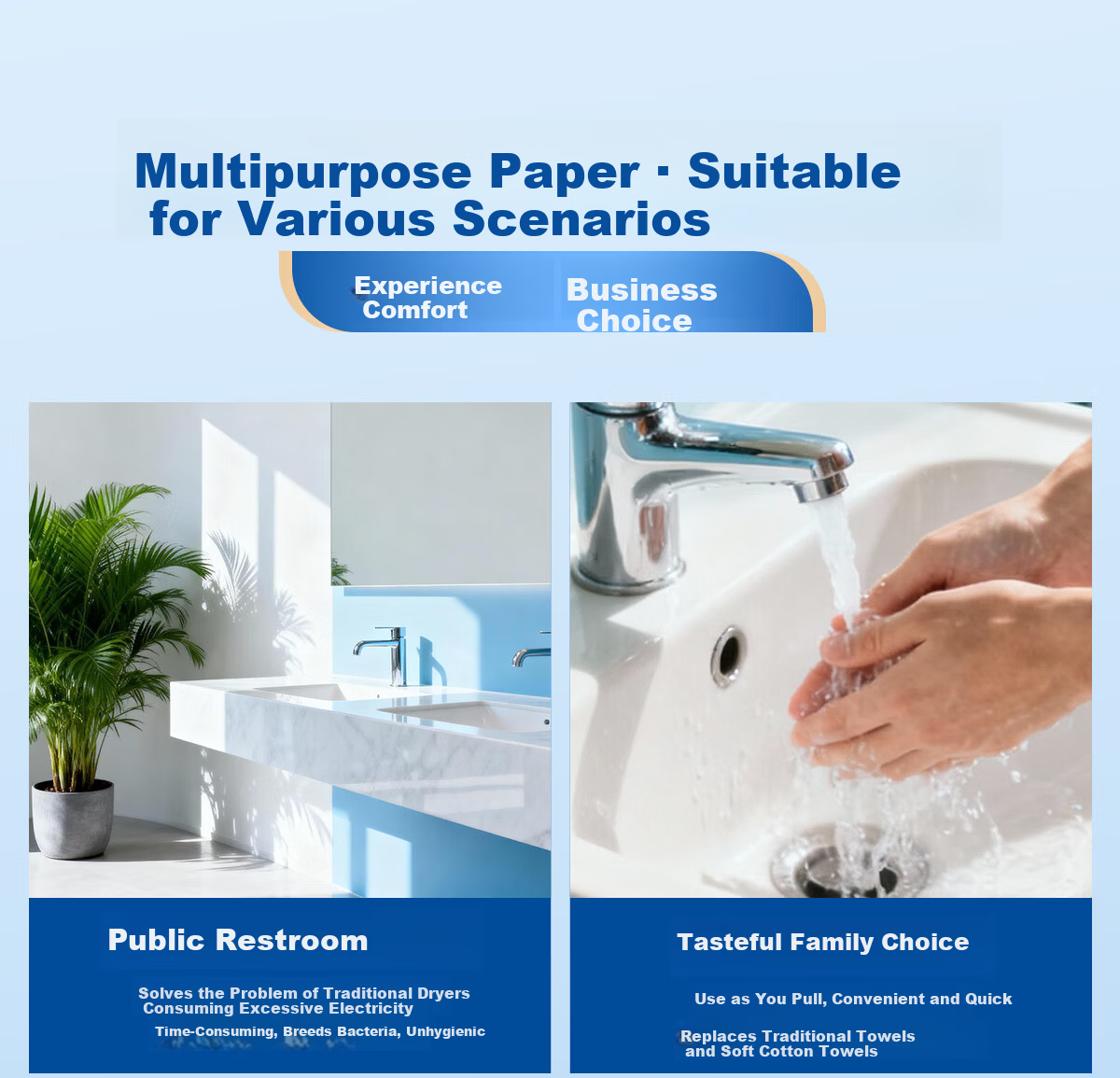 Manhua Gold Business Hand Towels Commercial 1-Ply 200 Sheets * 20 Packs Hotel Restroom Dry Hand Paper Kitchen Paper Wholesale Box 17