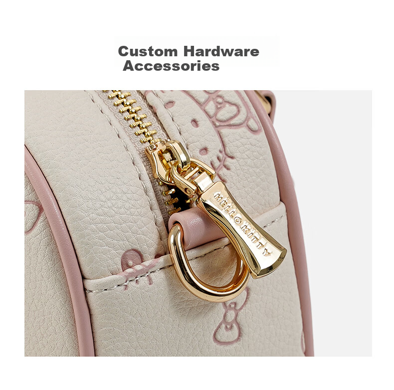 SANRIO Hello Kitty Small Round Shoulder Crossbody Bag Circular Mini Luxury Handbag New Year Gift 6