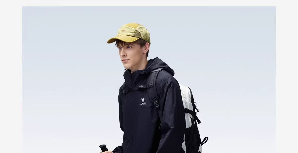 CAMEL Outdoor Original Yarn Sun Protection Jacket Women 2026 Spring Summer New Cool Breathable Water-Repellent Coat Sun Protection Clothing Men G023 43