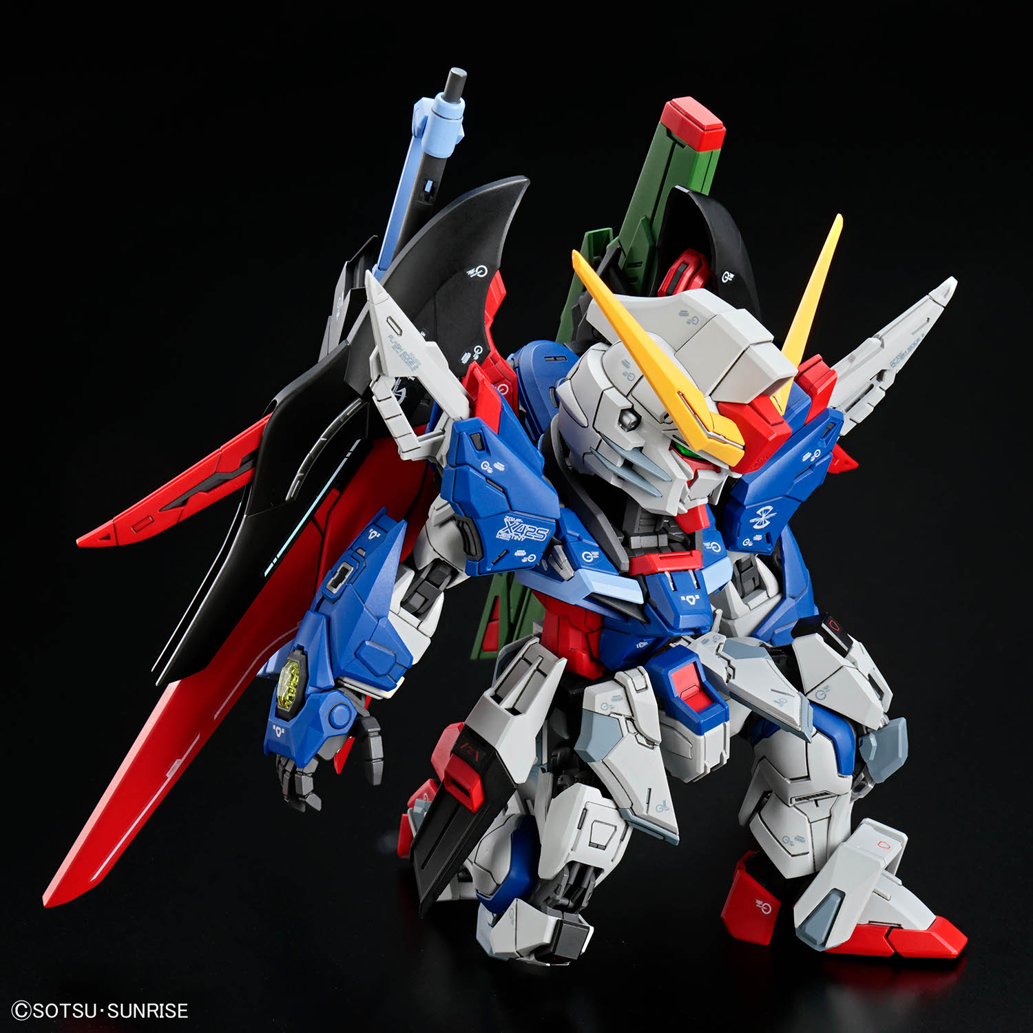 BANDAI MGSD Barbatos Gundam Arelith Iron Blood Assembly Model 5