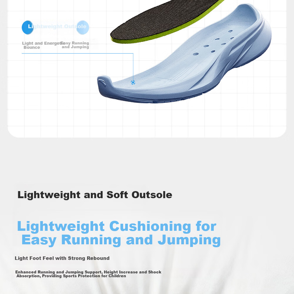 ANTA Kids Lightweight Running Shoes Unisex 2026 Spring Breathable Mesh Sports Sneakers Campus Casual A12615561 3