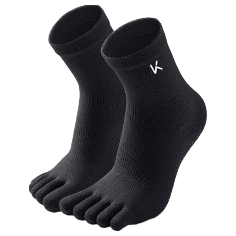 Keep Women's Five-Toe Non-Slip Yoga Socks Breathable Moisture-Wicking Indoor Fitness Dance Socks
