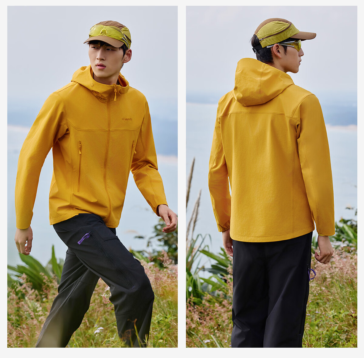 TOREAD Huang Jingyu Edition Men's 26 Softshell Jacket Cordura Fabric Windproof Professional Mountaineering Coat TAEEBO81753 16