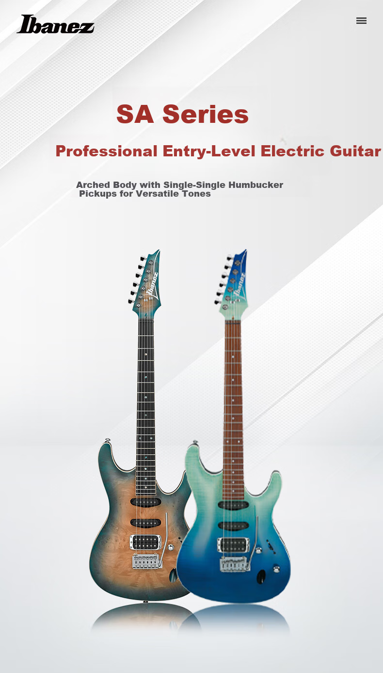 IBANEZ SA460MBW Electric Guitar Beginner Level SUB Sunset Blue Gradient 1