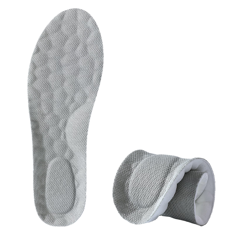 Energetic Repositioning Plus Size Men's Insoles Large Size 47-51 Thickened Ultra Soft Sweat-Absorbing Odor-Resistant Breathable Shock-Absorbing Sports Insoles