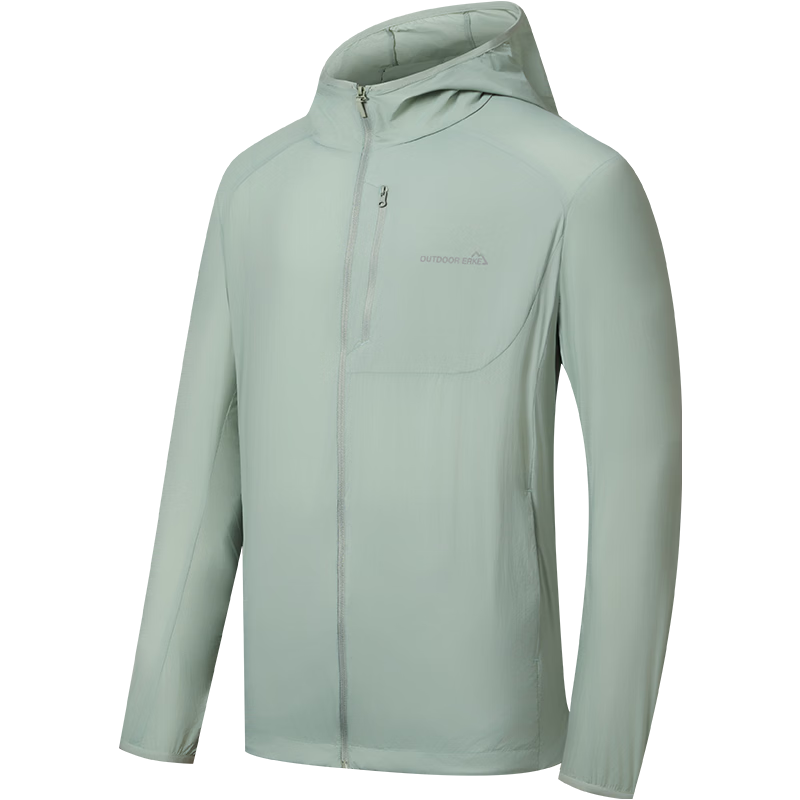 ERKE [Yu Shitong Edition] Sun Protection Woven Jacket Ice Cooling Outdoor Windbreaker UPF50+ Sports Running Shirt
