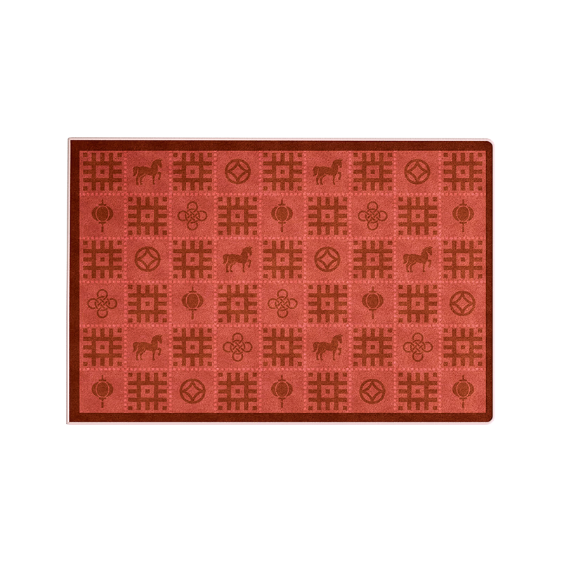 COMICOMI Small Coconut Square Entrance Floor Mat Non-Slip Cuttable Luxury Dust Removal 60*90cm