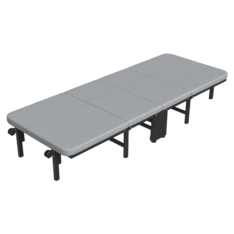 Restar Folding Bed Office Nap Essential Single Nap Bed Hospital Care Bed Comfortable Thickened Sponge Bed 70cm