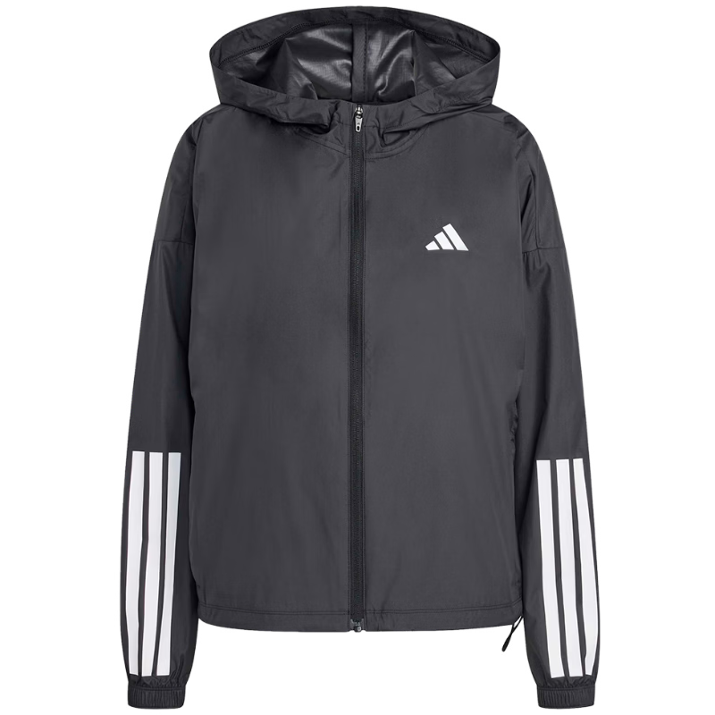 Adidas Women's Training Series HYG WINDY Woven Jacket JX1872 Black 2XL