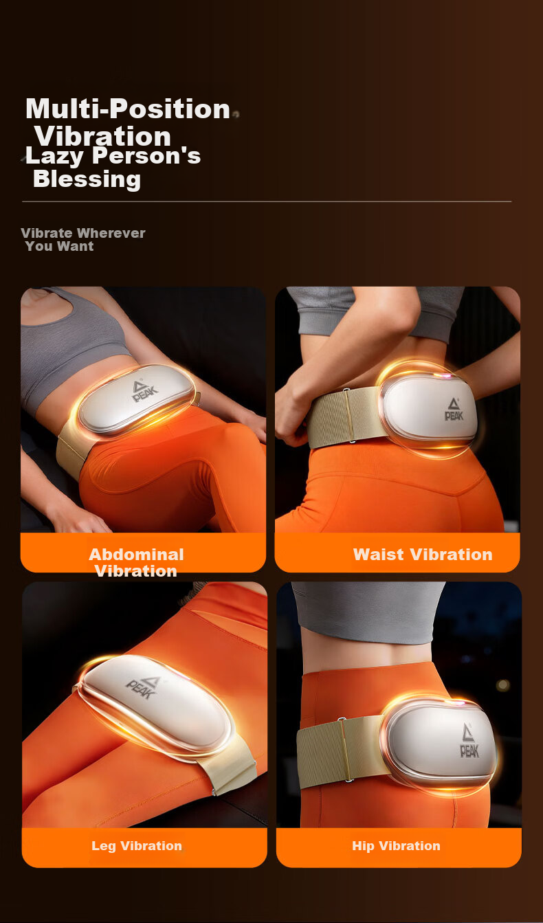 PEAK Fat Burning Shaker Abdominal Fascia Ring Slimming Rapid Belly Fat Loss Waist Belt Full Body Shaping Lazy Trainer 27