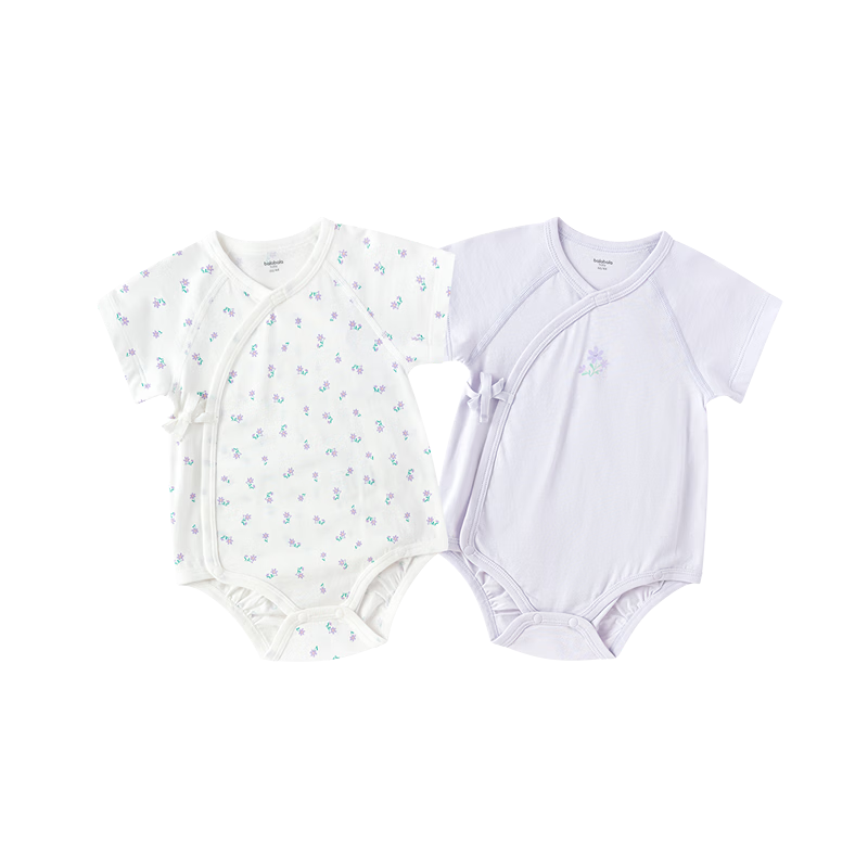 Balabala【balaOne】Kids Baby Triangle Shirt Romper 2026 Summer Two-Piece Set Fresh