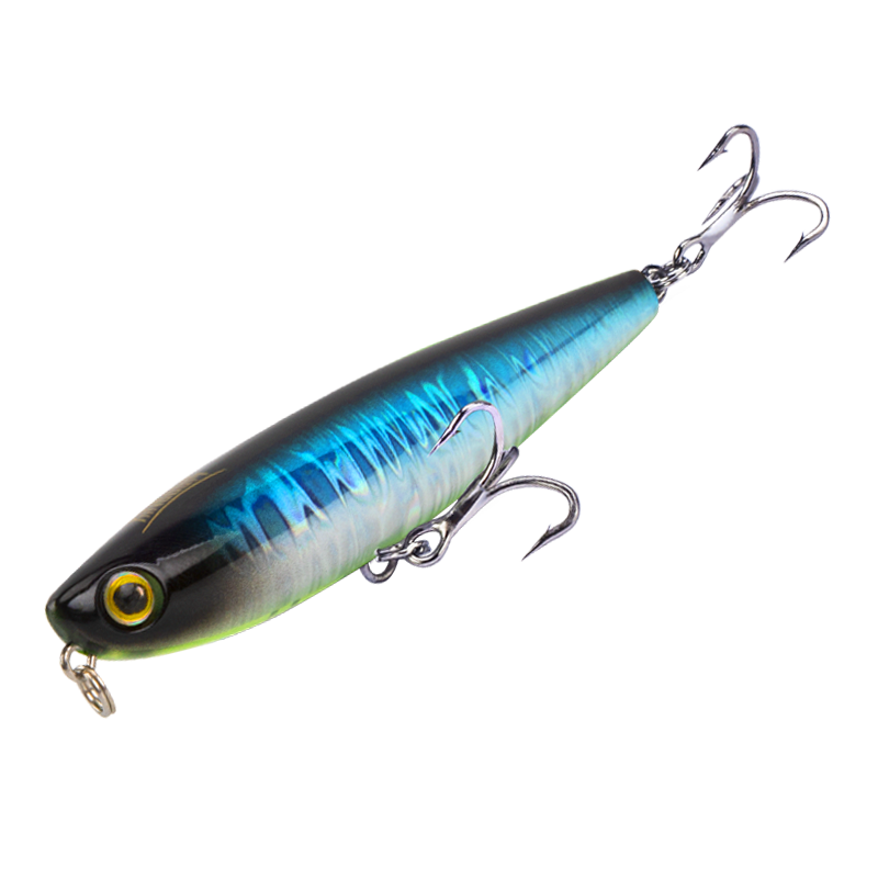 Guowangluya Lure, Surface System Zidoguo Micro Floating Pencil, Freshwater Long-Casting Lure, Lianqi Artificial Bait, 11g-01