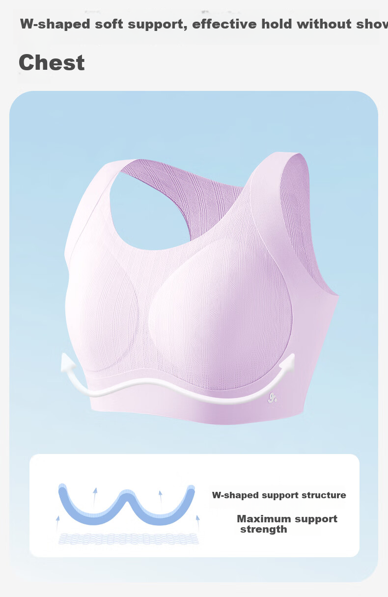 Jiusuibian Posture Correction Children's Underwear Girls 12-15 Years 7A Antibacterial Mesh Thin Girl Sports Bra PE Class Sports Vest 6