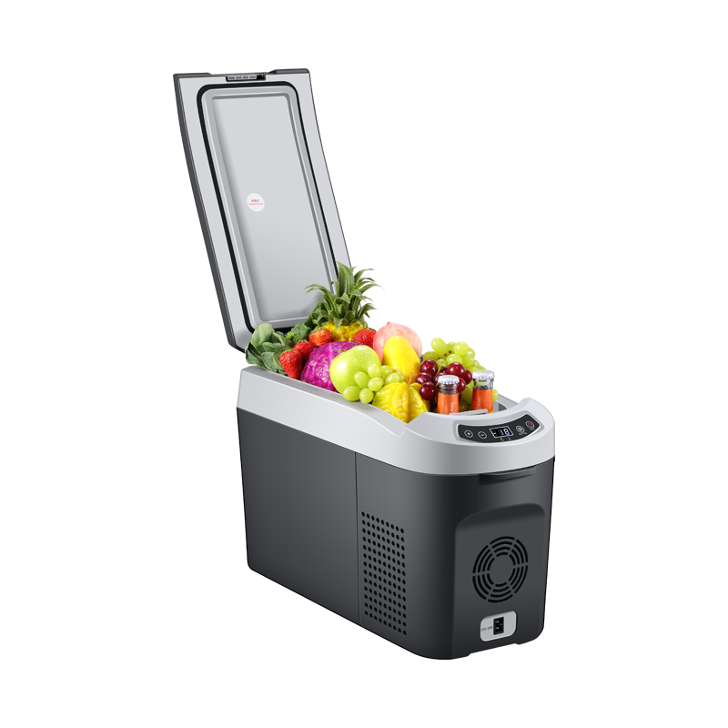 Yingdeer Car Refrigerator Compressor H15L, Upright Armrest Box, 12V/24V/220V, for Car And Home Use, Compatible with Sedans And MPVs