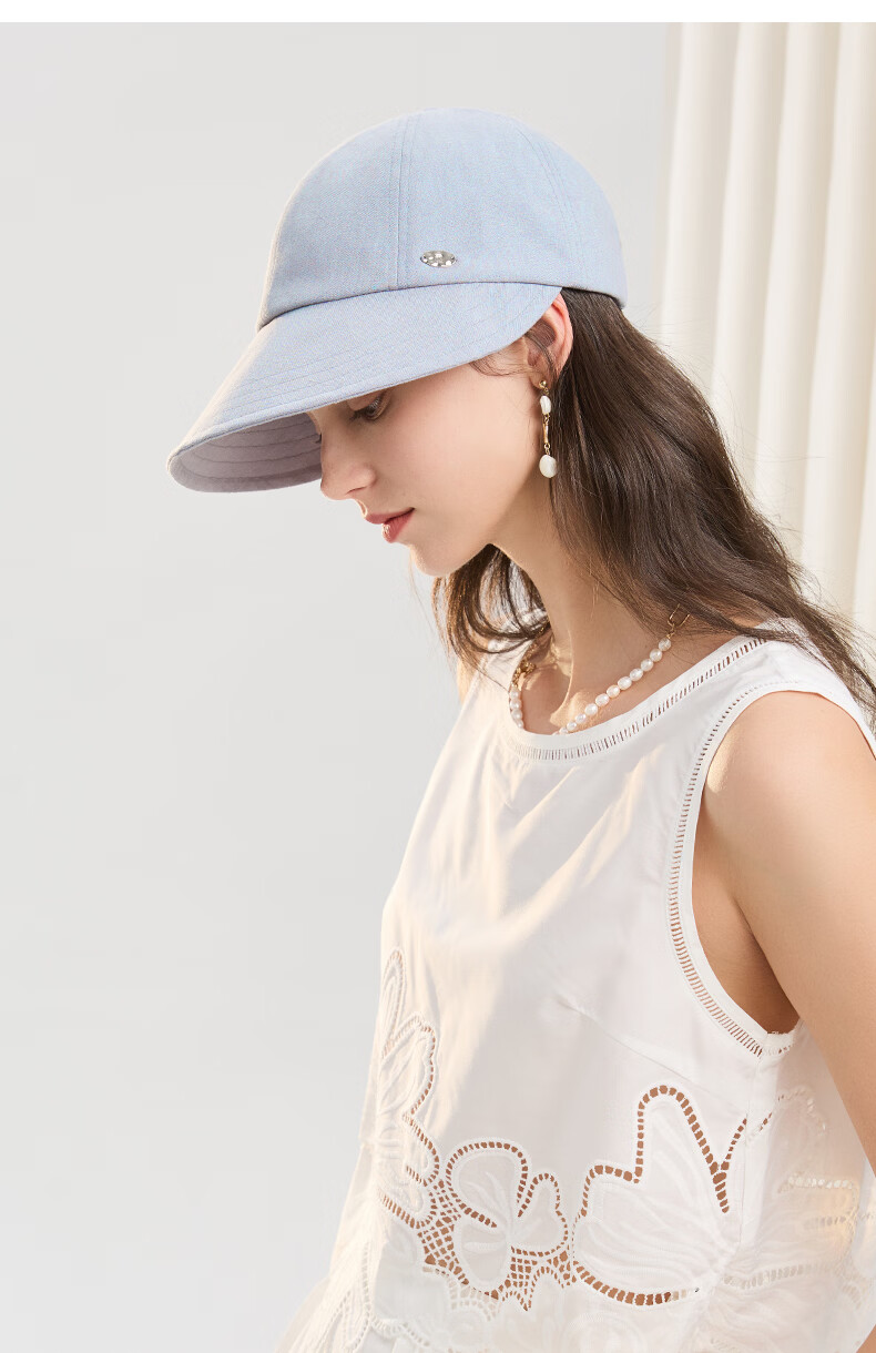 ELLE Women's Wide Brim Sun Hat, Versatile UV Protection, Face-Slimming Effect, Outdoor Sun Hat, Gift Idea 18