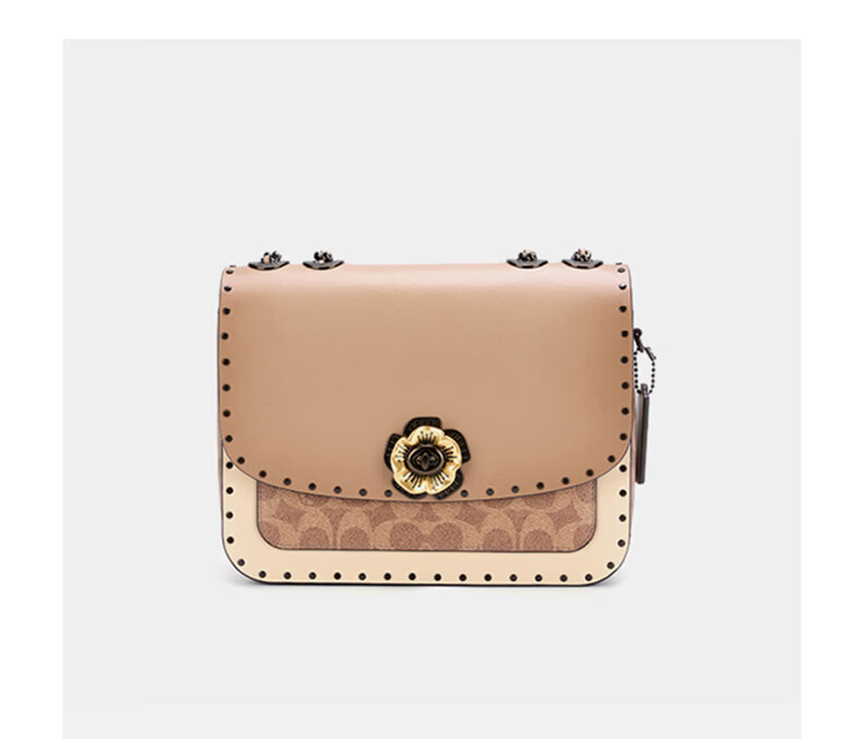 COACH Madison Classic Logo Chain Studded Shoulder Crossbody Bag CW454 for Women - Brand Direct Supply 11