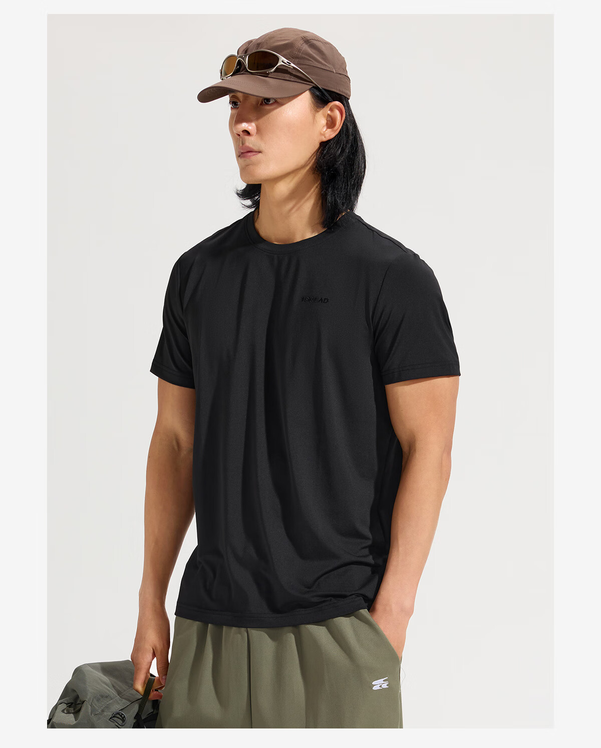TOREAD Quick-Dry T-Shirt 26 Spring Summer New Couple Breathable Short Sleeve Sun Protection Round Neck Stretch Sports Top TAJJBO82716 8