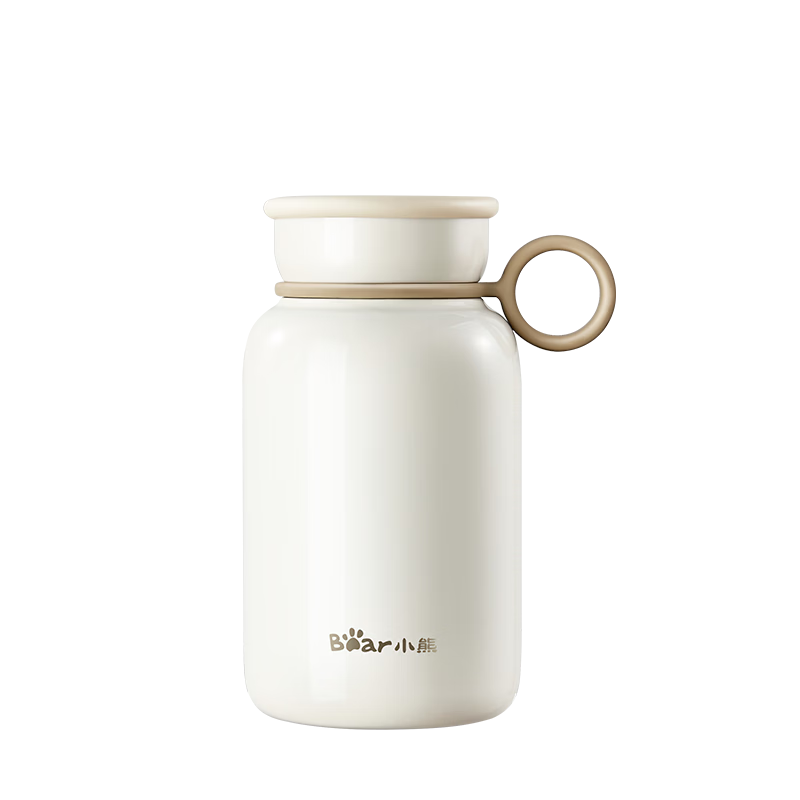 Bear Insulated Mug, 316 Stainless Steel Portable Cold-Keeping Cup, Small Capacity Water Bottle for Students, Men, Women, And Children, 300ml