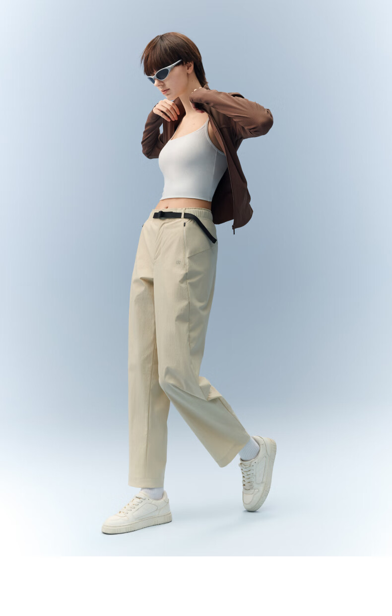 Jiao Nei Liang Pi 503Cool Pro Tapered Quick-Dry Women's Sports Pants Summer Slimming Sun Protection Casual Workwear 5