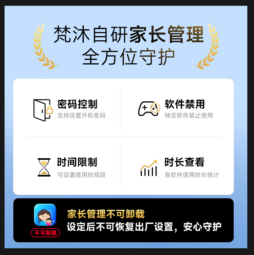 Fanmu MP3/MP4 Music Player Smart WiFi Internet Closed System MP5 Bluetooth Student Portable English Learning Player BF12 16GB White 2